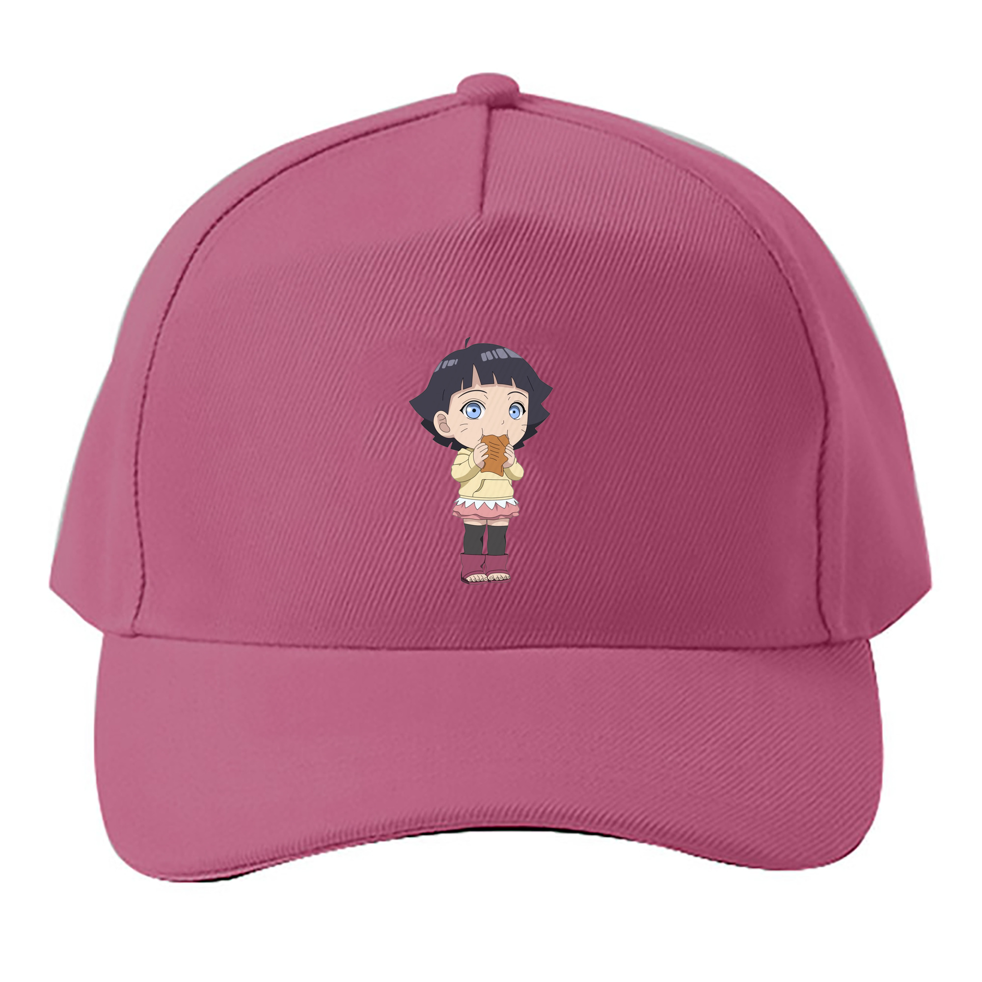 （画像用） NARUTO -ナルト- うずまき ヒマワリ Uzumaki Himawari ベースボールキャップ 綿100％ 男女兼用 帽子 スポーツ